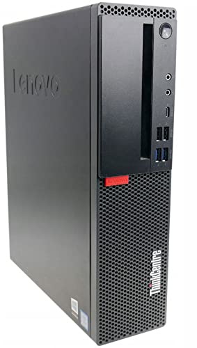 Lenovo Ordinateur de Bureau Thinkcentre M720s SFF, processeur Core i7-8700, 16 Go de RAM, SSD de 512 Go, Windows 11 Pro (reconditionné)