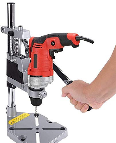 Portaherramientas De Banco De Trabajo De Taladro EléCtrico, Soporte de Taladro Manual, MáS Estable Y PrecisióN Para Bricolaje, CarpinteríA, Reparar Y Otros Trabajos Fijos De Taladro EléCtrico Manual