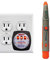 MEET MS-148(30)VC/783 5 in 1 NCV (non-contact voltage) & NCC (non-contact current) Tracer / Fuse Finder & Transmitter set. AC Detector w/ Cable & Wire Tracer. Super Bright White LED Torch