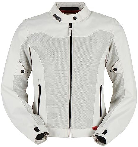 Furygan MISTRAL LADY EVO D3O - BLOUSON/VESTE DE MOTO pour FEMMES - PROTECTION D3O - ULTRA VENTILATION - INSERTS RETRO REFLECHISSANTS - TOURING,URBAIN