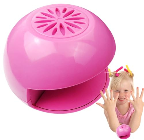 Sèche-cheveux en gel – Portable 3,74 pouces | Éventail à ongles en PP – Mini sèche-vernis à ongles à séchage rapide, idéal pour la manucure à la maison ou en salon, parfait pour les femmes, les enfant