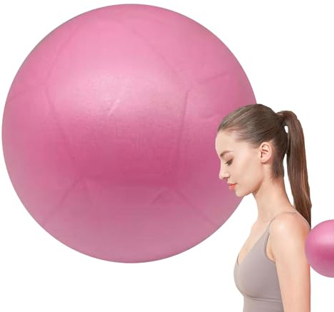 Generico Mini Pilates-boll 15 cm – anti-sprängning träningsboll för yoga, fitness och sjukgymnastik | Matt PVC-boll för kärnträning, muskelåterhämtning och gym i hemmet