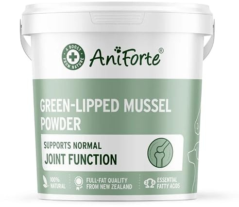 Green Lipped Mussels Powder for Dogs, Cats & Horses (1kg) - Donating Profits to Dog & Cat Rescue