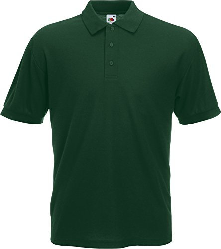 Fruit of the Loom Classic Poloshirt flaschengrün,XXL flaschengr?n,XXL