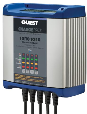 Guest 2740A Guest On-Board Battery Charger 40A / 12V; 4 Bank; 120V Input