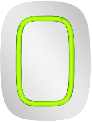 Ajax AJ-Button-W - Botón de Emergencia inalámbrico Blanco para Sistema de Alarma Ajax