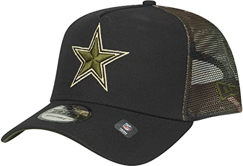 New Era Snapback Trucker Cap - Dallas Cowboys Wood camo