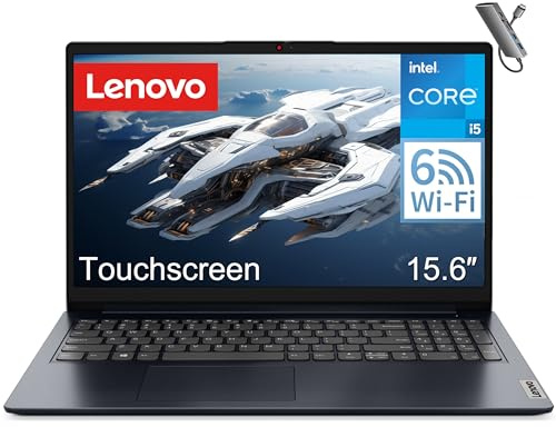 Lenovo Laptop Computer, 15 WUXGA IPS, Intel 10-Core i7-13620H, 16GB DDR5 RAM, 512GB PCIe SSD, WiFi 6, Numeric Keypad, USB-C HUB, Windows 11 Home, Copilot AI PC for Professionals, Students & Business