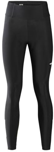 GOREWEAR Progress Thermo Tights+ Damen, Black/Neon Yellow, L