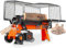 SuperHandy Holzspalter elektrisch, Brennholzspalter, Tragbar, 6T Ram System, 230V, 2200W Motor, horizontaler Fernstrahler mit Stahlkeil zum Spalten von Brennholz in der Forstwirtschaft
