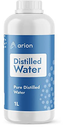 ARION Distilled Water 100% Pure Steam Distilled Water (1 Litre)