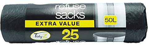 REFUSE SACKS EX STRONG 25s B0241A