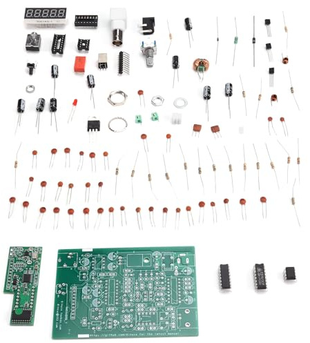 Boddceto FM AM-Radiomottagare FM Broadcast Aviation Band PLL-Mottagning DIY Kit 118-136M 88-108M Digital Display