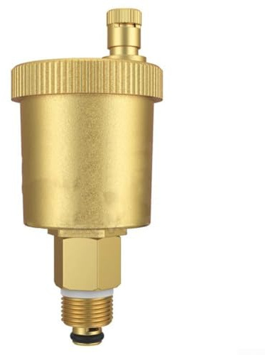 Vanne de purge d'air automatique de 96,5 cm, matériau en laiton fiable, conçue pour les radiateurs à eau chaude et une performance de chauffage efficace