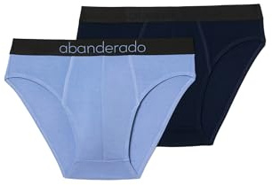 Abanderado Slip stängd teknisk linje för män x2, Mörkblå/lavendel, 8