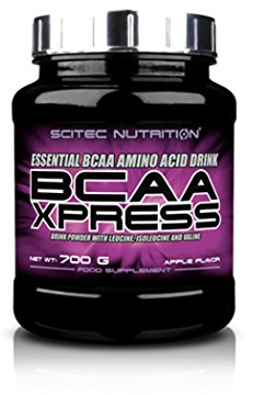Scitec Nutrition BCAA Xpress, Zucker-, Gluten- & Laktosefrei, 5g reine BCAA, Muskelaufbau & Wachstum, 2:1:1 Aminosäurenverhältnis, aromatisiert & leicht zu mischen, 700 g, Pinke Limonade