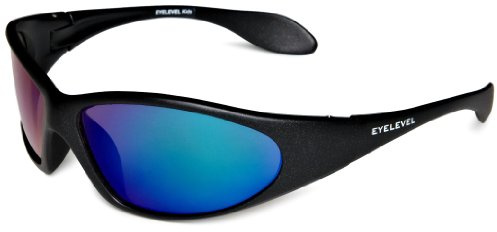 Eyelevel Buffalo Sports Wrap Sunglasses - Black Sunglasses For Boys 5-10 years - 100% UVA/UVB Protection & CAT3 Lens