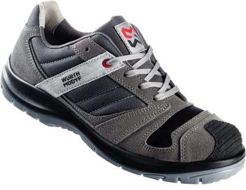 WÜRTH MODYF Sicherheitsschuhe S3 SRC Stretch X in grau - Arbeitsschuhe für Herren und Damen - metallfrei & wasserabweisend - in 36