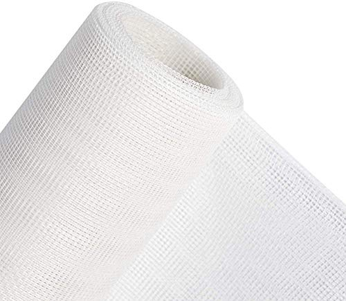 BRO Fly Mosquito Net Stops Fruit Flies, Durable Insect Mesh Screen Netting Roll for Window and Door, High Density DIY Mesh Screen Keep Bug, bee, Spider, and Winged Insect Out (White, 120cm x 250cm)
