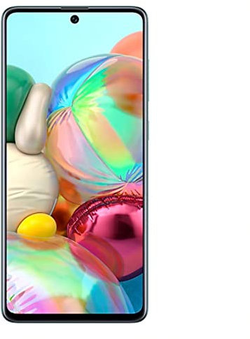 Samsung Galaxy A71 Smartphone, Display 6.7 Super AMOLED, 4 Fotocamere Posteriori, 128 GB Espandibili, RAM 6 GB, Batteria 4500 mAh, 4G, Dual Sim, Android 10, Blu