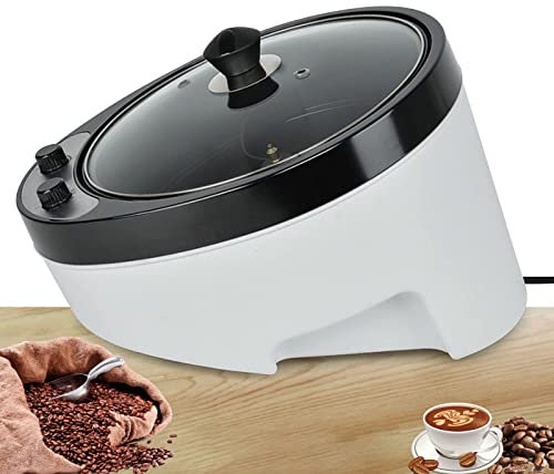 Máquina Tostadora De Granos De Café Eléctrica, Máquina Tostadora De Café Casera, Diseño De Pendiente De 45°, Herramientas Para Hornear Con Revestimiento Antiadherente, Electrodomésticos De Cocina Par