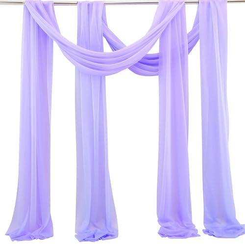 Tessuto drappeggio for arco nuziale, drappo for arco nuziale, runner da tavolo lungo for matrimonio, tessuto chiffon, tenda mantovana, tende da soffitto, arco nuziale, fondale, tenda mantovana for arc