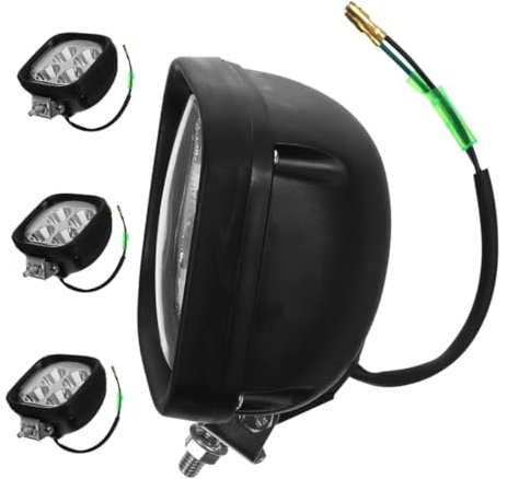 Healifty 4 pezzi Fari LED per Carrello Elevatore Luci Lavoro Anteriore Potenti e Resistenti Montaggio per Vari Modelli Illuminazione Brillante per Sicurezza e Efficienza