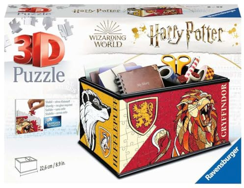 Ravensburger 3D Puzzle Aufbewahrungsbox Harry Potter - Puzzle ab 8 Jahre