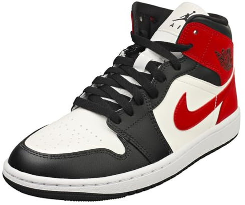 Nike Air Jordan 1 Mid-Top Herren-Turnschuhe, 8 Women/8 Men