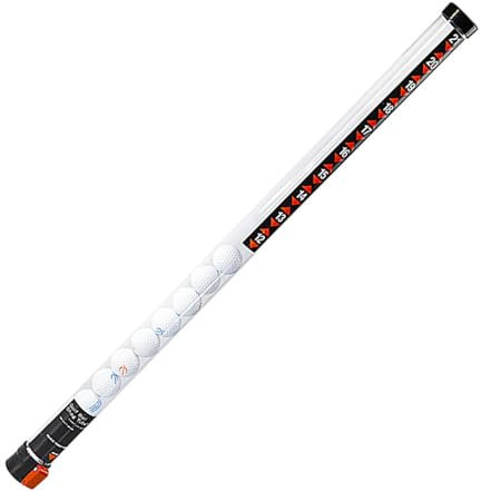 Rurunklee Golfball-Sammelrohr, Ball-Retriever für Golf | Multifunktionaler transparenter Pickup Retriever | Arbeitssparendes Golfball-Sammelrohr, leichte Aufnahmewerkzeuge für den Golfpark