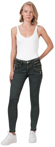 Miracle of Denim M.O.D Damen Jeans Suzy Skinny Fit (DE/NL/SE/PL, Bundweite & Schrittlänge, 29, 30, Thyme Green)