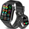 STECEi Reloj Inteligente Hombre con Llamada, 1,85 Smartwatch con 110+ Modos Deportivos, Monitor de Ritmo Cardíaco y Sueño, Impermeable IP68 Inteligente Mujer con DIY Esfera Reloj, Podómetro