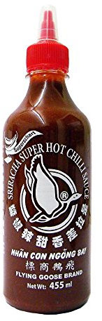Flying Goose Sriracha Super Hot Chili Sauce 455 ml (Pack of 2)