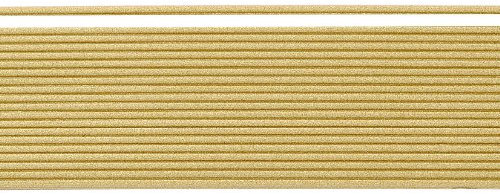 Wachsstreifen/Verzierwachs Bronzegold (matt) (20 Stück / 20 cm x 1 mm) TOP QUALITÄT