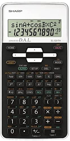 Sharp EL-531XH Scientifc Calculator Black EL531THBWH