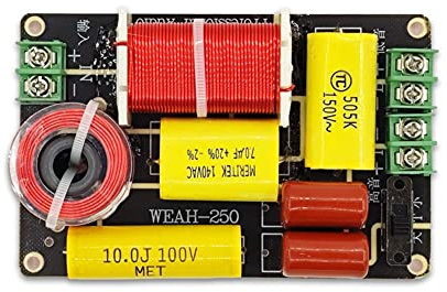 Haptufer Alti+ Altoparlante a 2 Vie Crossover HiFi HiFi Divisore di Frequenza Fever Bookshelf Altoparlante Splitter Audio Modificato