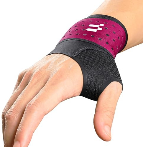 Fitomo Ultradünne Handgelenkbandage, Kompressionsbandage für Sehnenscheidenentzündung, Karpaltunnel & Schmerzen, Mit Daumenöffnung & Atmungsaktiv, Ideal für Sport, Fitness, Büroarbeit & Nachts