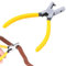 1PCS 2mm Small Hole Punch Pliers, Round Metal Hole Puncher, Professional Leather Puncher for Belts, Watch Bands, Dog Collars Saddles Shoes DIY Home or Craft Projects