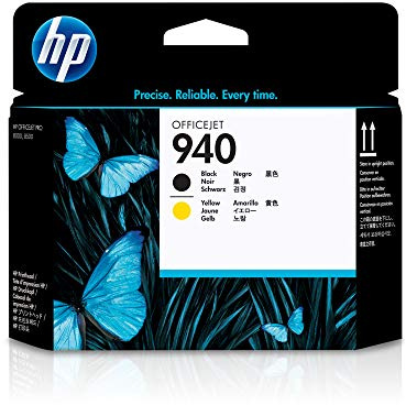 HP C4900A 940 Druckkopf schwarz und gelb
