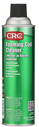 CRC Foaming Coil Cleaner, 18 Wt Oz, Water-Based, Heavy-Duty Cleaner For Air Conditioning And Refrigeration Condensers, Aerosol Spray