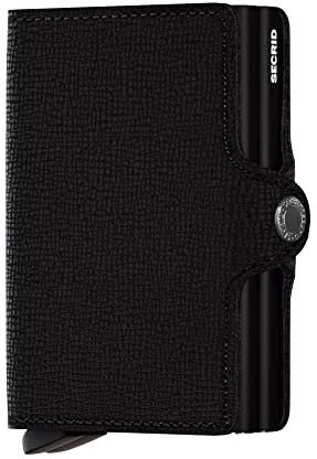 Secrid Porte-Cartes Double Unisexe Format enveloppe, Noir, 24mm Slim