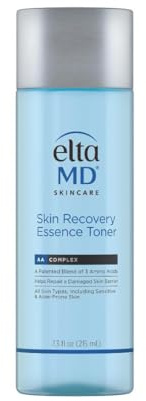 EltaMD Skin Recovery Essence Face Toner, Hydrating Facial Toner for Sensitive Skin, Alcohol-Free Formula for Acne Prone Sensitive Skin, 7.3 oz Bottle