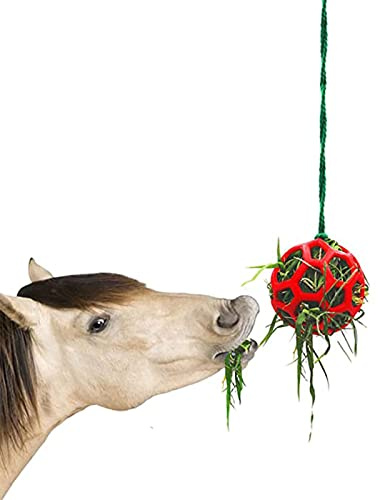 Pallina per cavalli, giocattolo da appendere per cavalli, stalla Paddock Rest, giochi per cavalli, palla da appendere