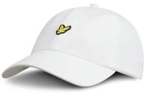 Lyle & Scott Mens Cotton Classic Baseball Cap - White - One Size