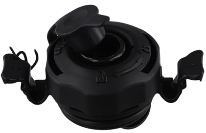 Lawnoval Valve d'air 3 en 1 en plastique noir pour matelas gonflables Intex, buse à joint sécurisé, diamètre 45 mm, remplacement facile