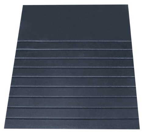 Aidapt Rubber Threshold Ramp 533x457mm.No Fixing Required,Kerbs,Doorways,Split Level Rooms,Wheelchair,Scooter,Rollator,Walking Frame,Disability Access Ramp,Non-Slip,Cut to Size,Durable,Hard Wearing