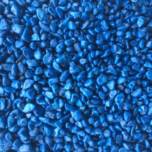 Finest-Filters Aquarium Fish Tank Gravel in Multiple Colours and 2kg, 10kg, 20kg and 40kg bags. (Dark Blue, 2kg)
