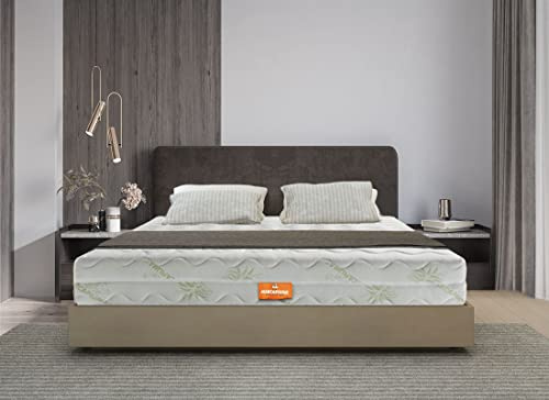 Marcapiuma Materasso Matrimoniale Memory 160x190 alto 21 cm RAINBOW H2 Medio Dispositivo Medico Ortopedico Massaggio Relax Rivestimento ALOE VERA Sfoderabile Antiacaro Traspirante 100% Made in Italy