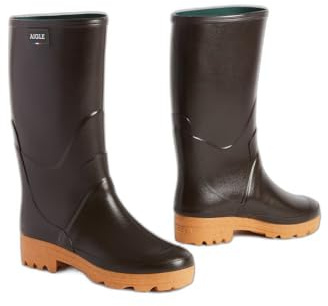 Aigle Chambord PRO 2 ISO, Stivali di Gomma da Lavoro Uomo, Marrone (Brun 001), 47 EU