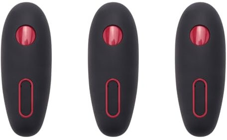 Wlauqueta 3X Ouvre-Boîte Électrique, Ouvre-Boîte de Sécurité Automatique avec Un Contact, Ouvre-Boîtes Portatifs à Piles pour Restaurant